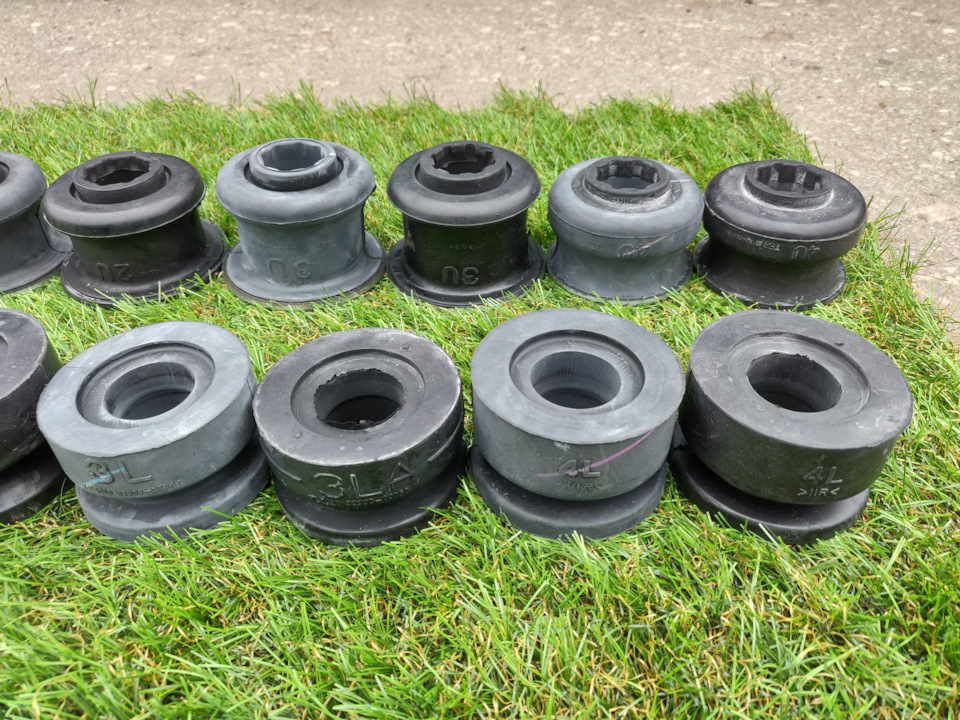 Сравнение опор, подушек кузова оригинал Toyota и Тайвань. — Toyota Land ...