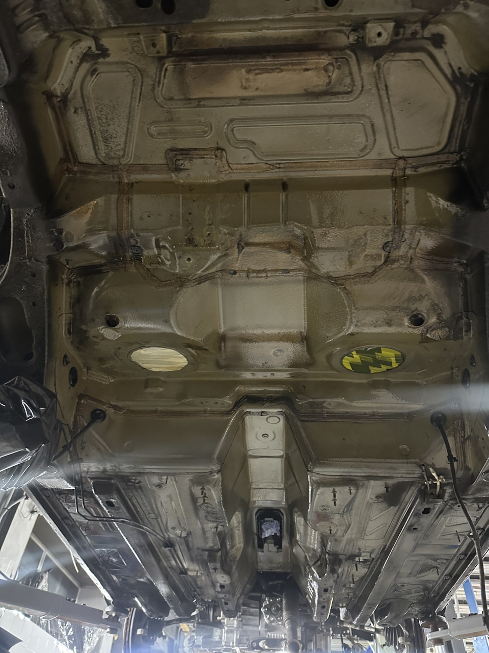 Средняя часть после обработки — Volkswagen Passat Variant (B7)