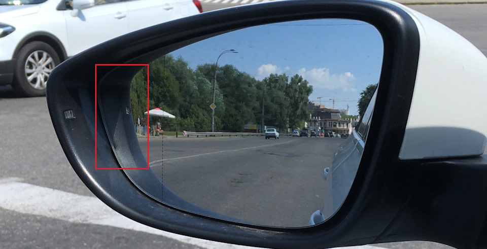[015]Левое зеркало заднего вида — опасный дизайн — Volkswagen Jetta VI ...