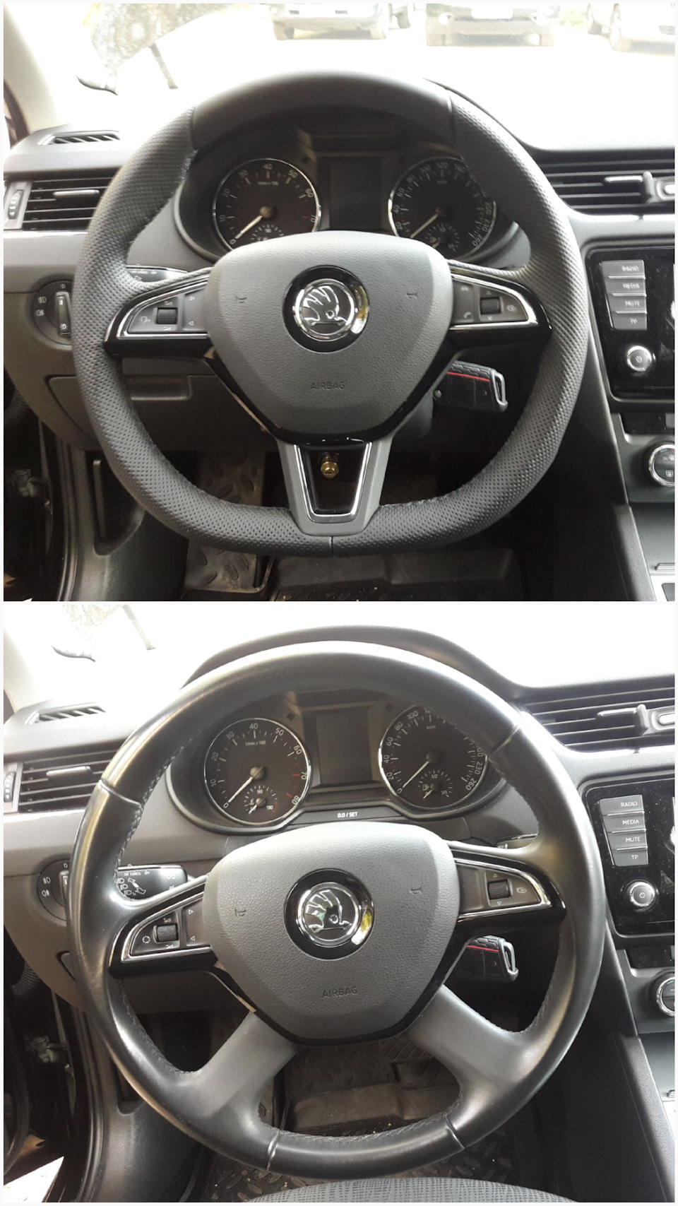 Новый руль — Skoda Octavia Combi A7 Mk3, 1,8 л, 2014 года | аксессуары ...