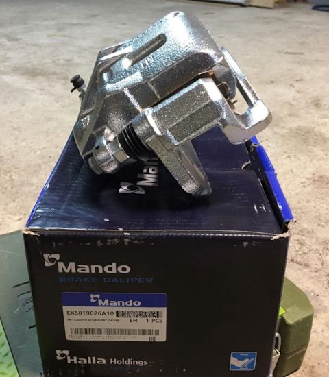 EX5819026A10 Тормозной суппорт HL MANDO | Запчасти на DRIVE2
