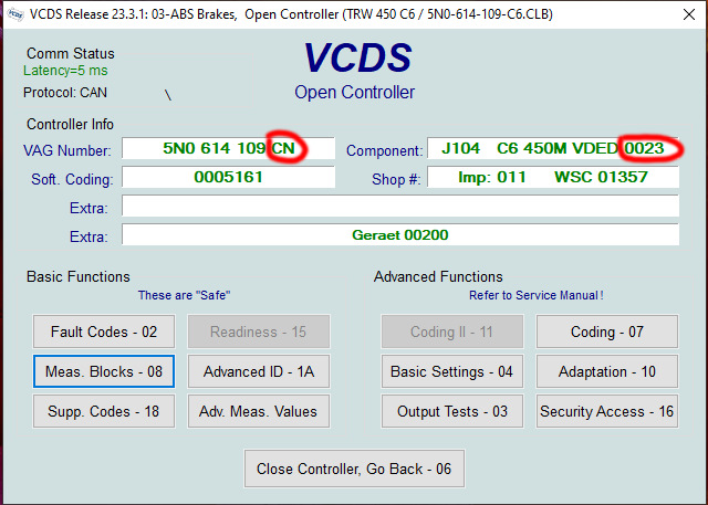 Прошивка ABS VW Tiguan 2012 (VCP + VCDS) Успешно! — Volkswagen Tiguan ...