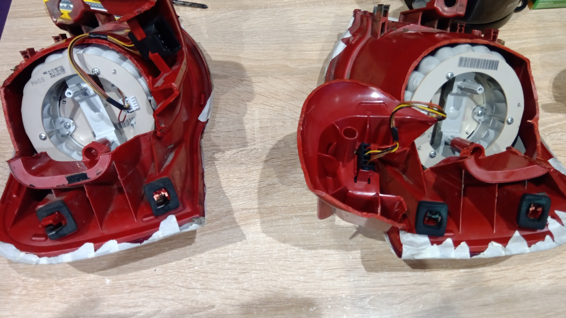 #5 Ремонт диодов в задних фонарях Passat B6 — Volkswagen Passat B6, 2 л ...