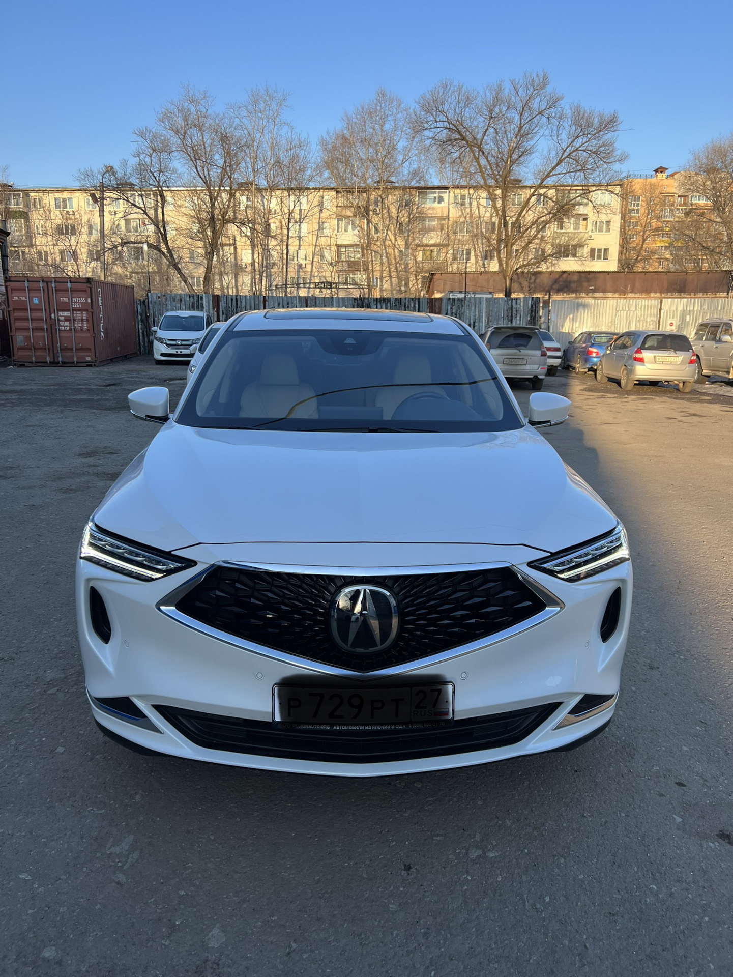 Пленка на глаза — Acura MDX (4G), 3,5 л, 2022 года | тюнинг | DRIVE2