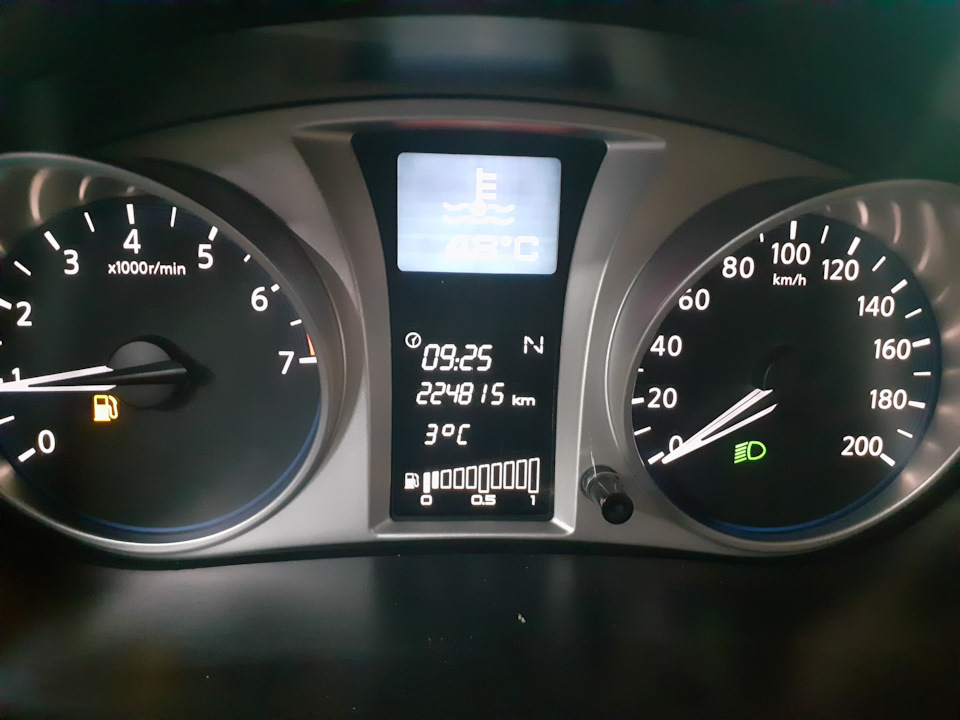 То 225000 км, масло, лямбда, адсорбер, переключатель света — Datsun on ...