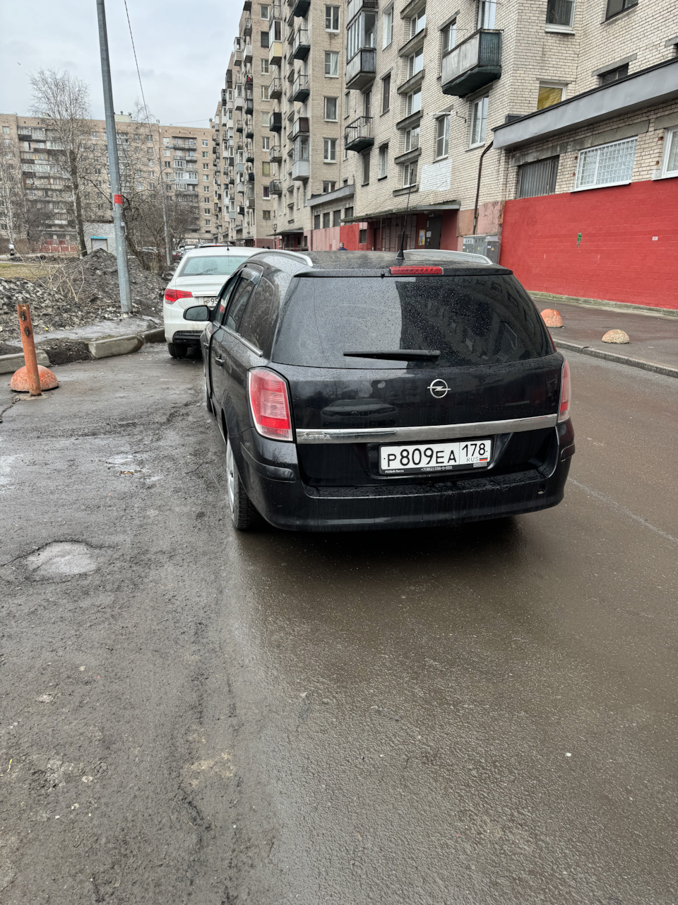 Замена номеров — Opel Astra H, 1,8 л, 2008 года | нарушение ПДД | DRIVE2