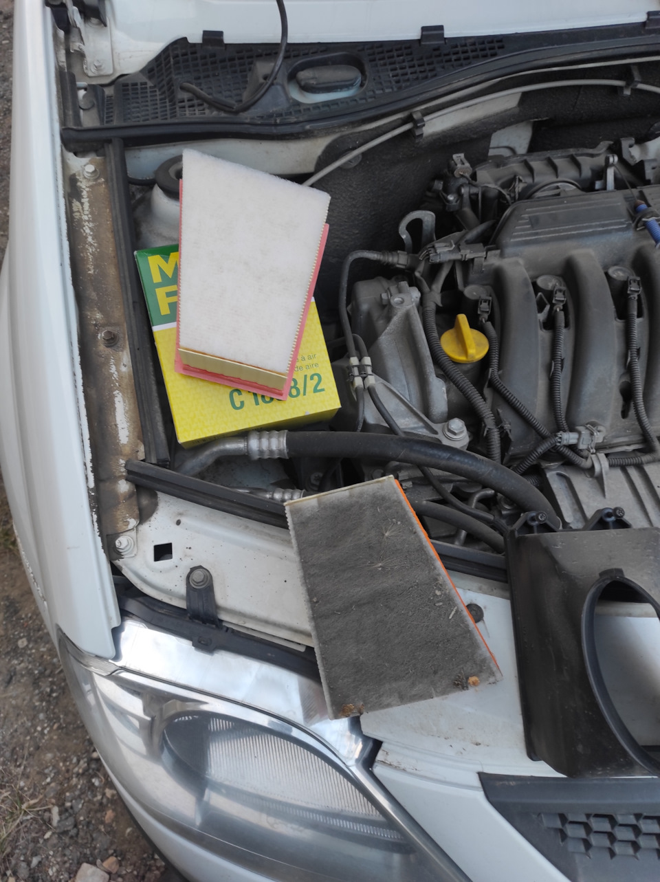 Установка подрулевого переключателя — Lada Ларгус, 1,6 л, 2013 года ...