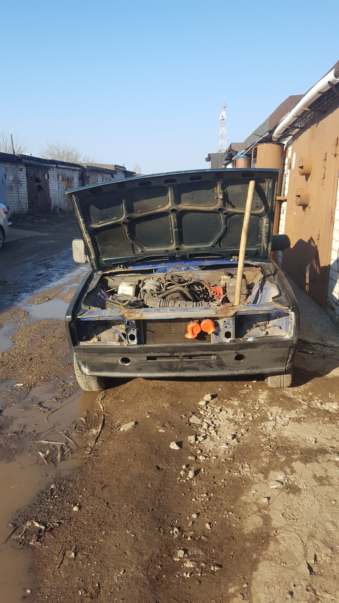 Переделка капота — ИЖ 27175, 1,6 л, 2009 года | тюнинг | DRIVE2