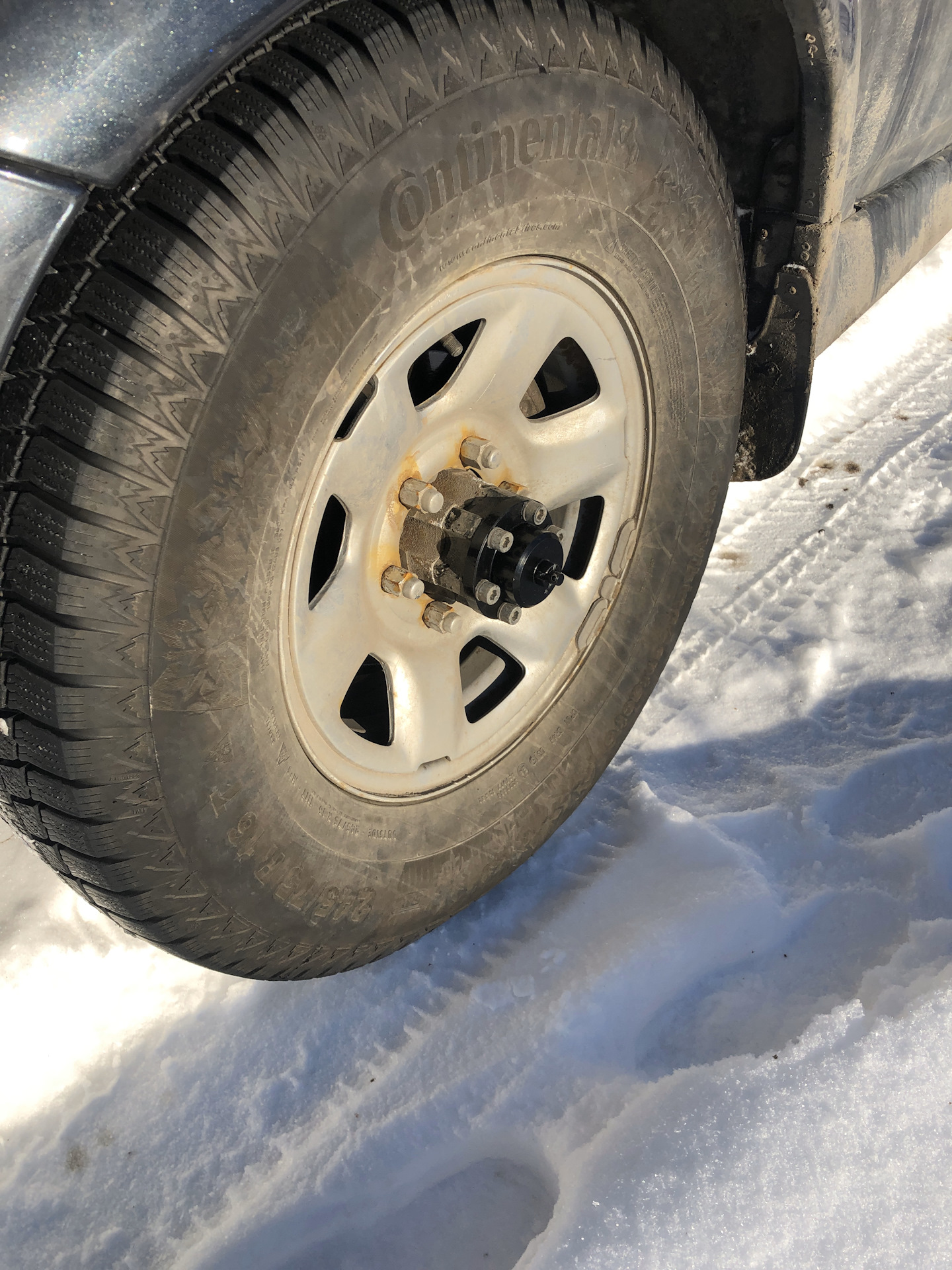 Омские крышки хабов — ТагАЗ Road Partner, 2,3 л, 2009 года | тюнинг ...