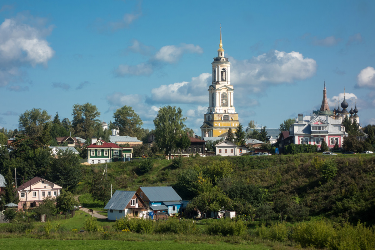 Преподобенская колокольня в суздале фото