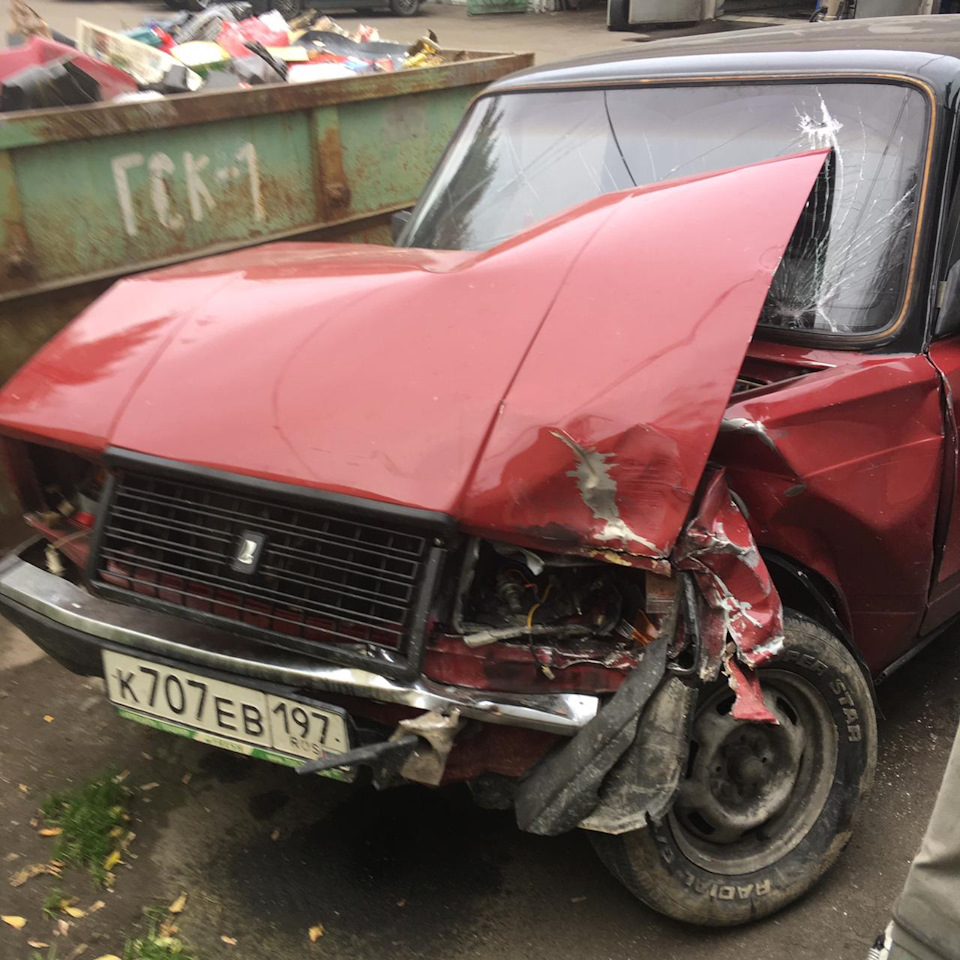 GAME OVER — Lada 21073, 1,5 л, 1997 года | ДТП | DRIVE2