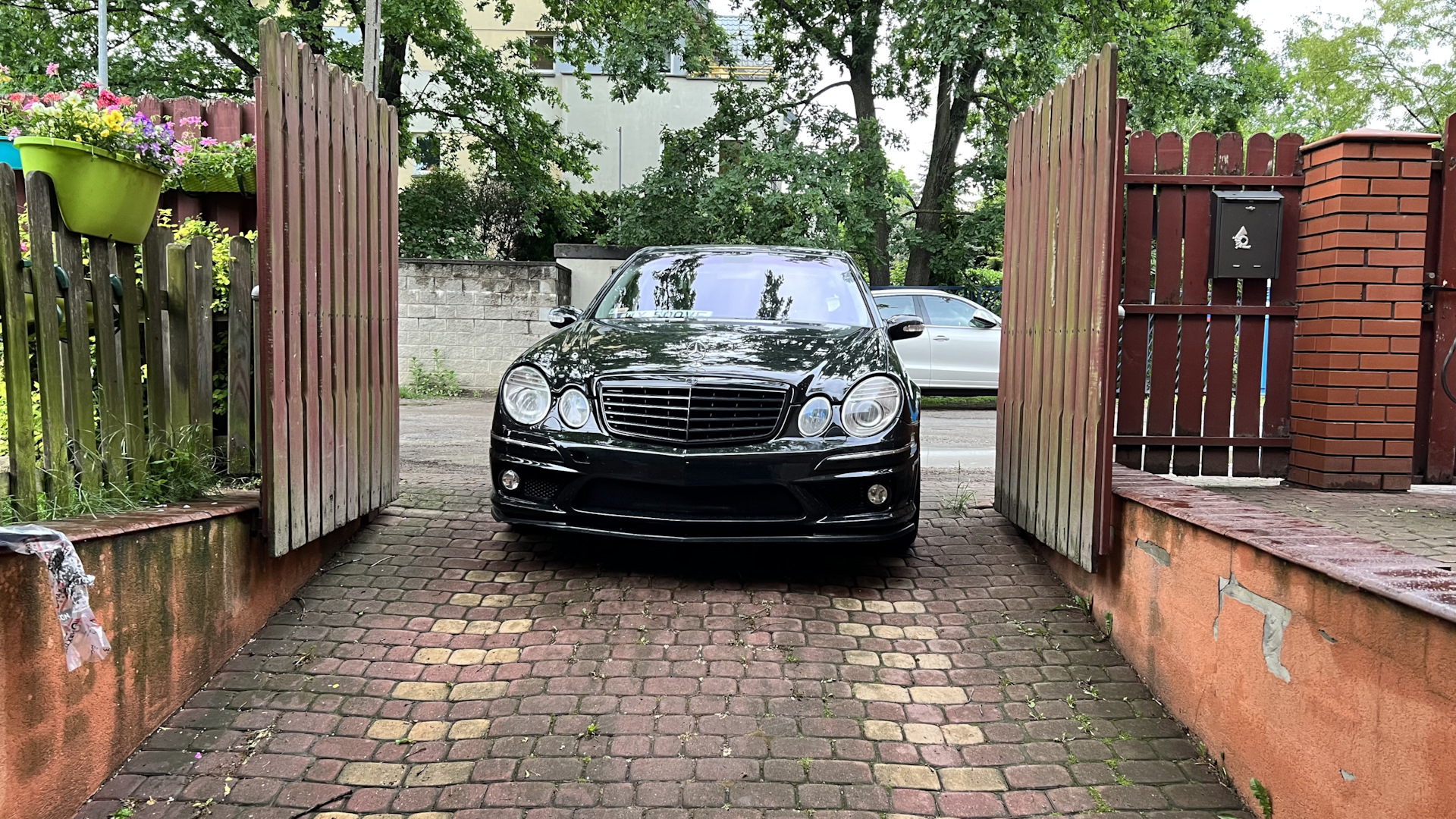 Спойлер ч.2 (Замена) — Mercedes-Benz E-class (W211), 5 л, 2004 года ...