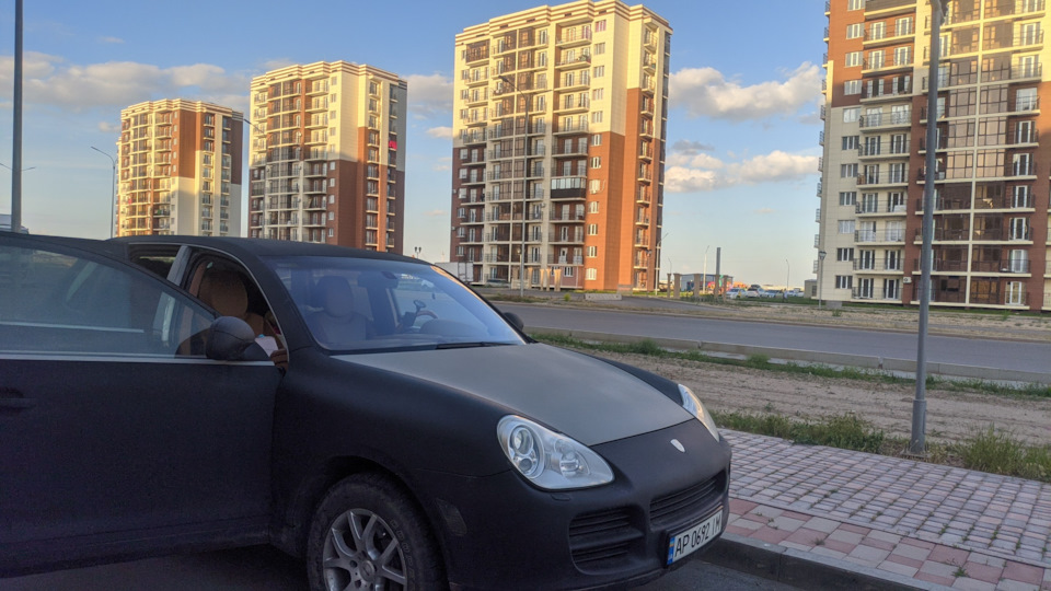 Забрал Каен из Туркестана 🇰🇿 + грыжа на шине — Porsche Cayenne (1G) 955 ...