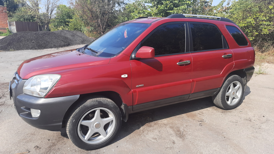 KIA Sportage Красный 4x4