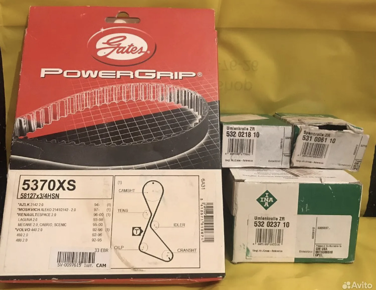 Комплект привода ГРМ Renault F3R новый. на Renault Laguna I, Москвич ...