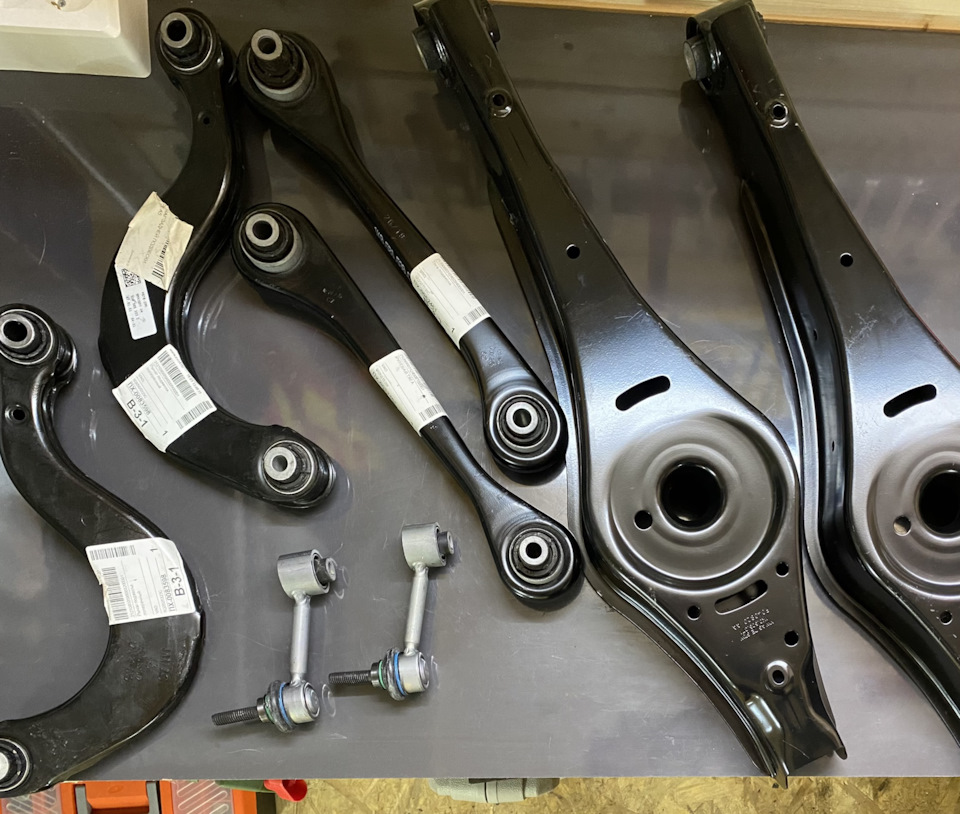 Замена задней подвески — Volkswagen Passat CC, 1,8 л, 2014 года | визит ...