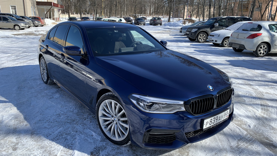 Bmw 5 Series G30 30 дизельный 2019 530d Xdrive M Sport на Drive2 3601