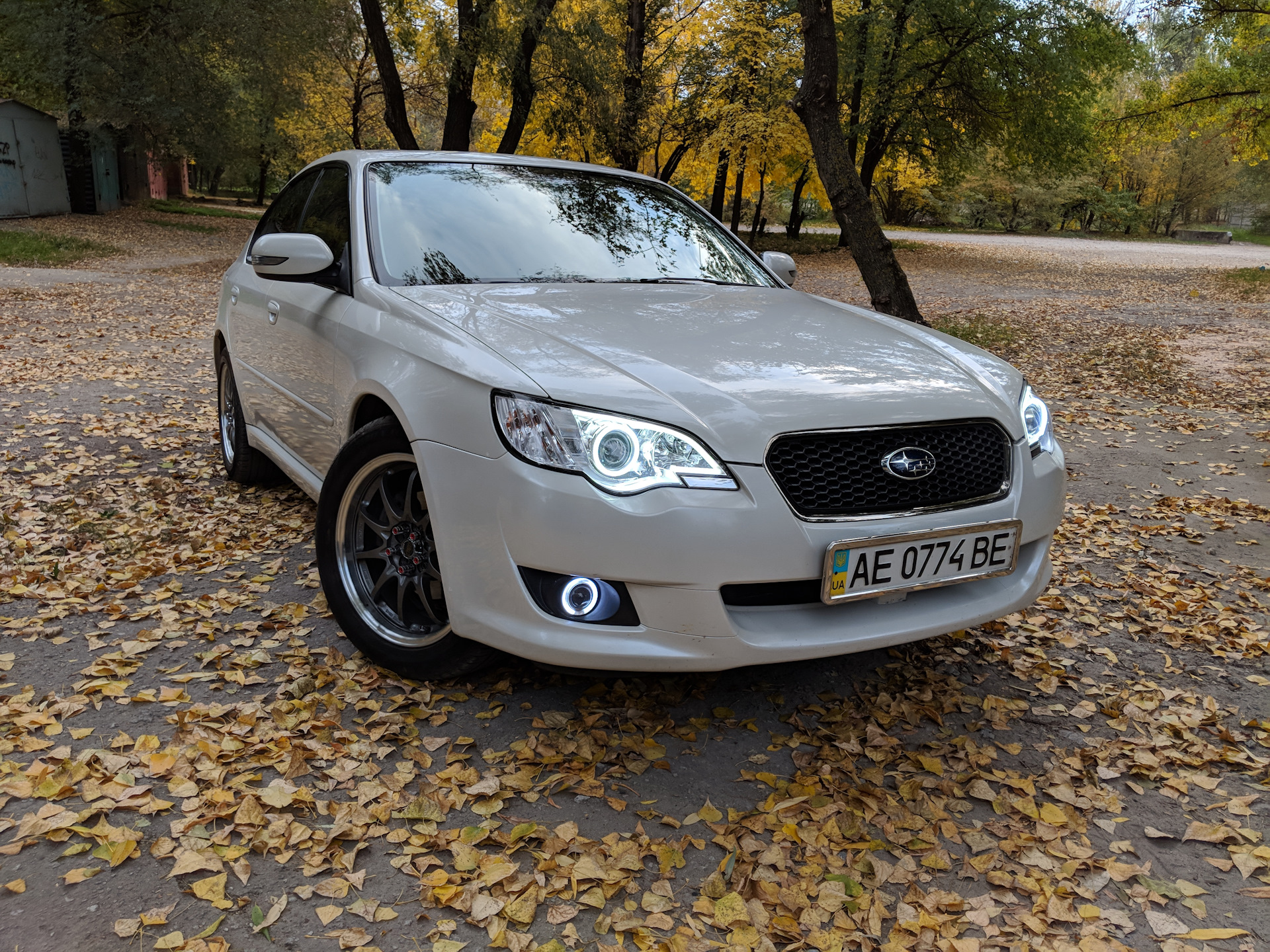 Subaru legacy тюнинг фар