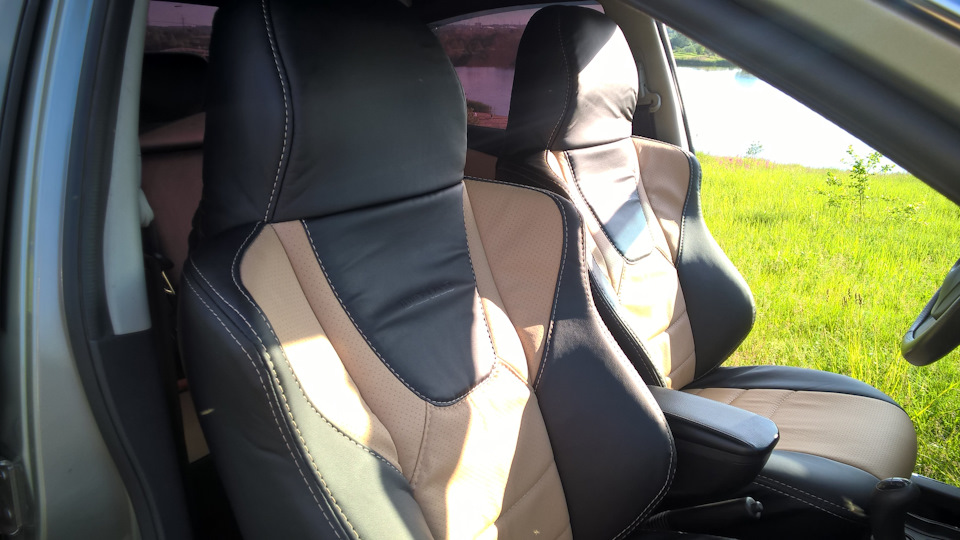 Универсальные чехлы с боковой поддержкой Пилот-DINAS — Nissan Almera V ...
