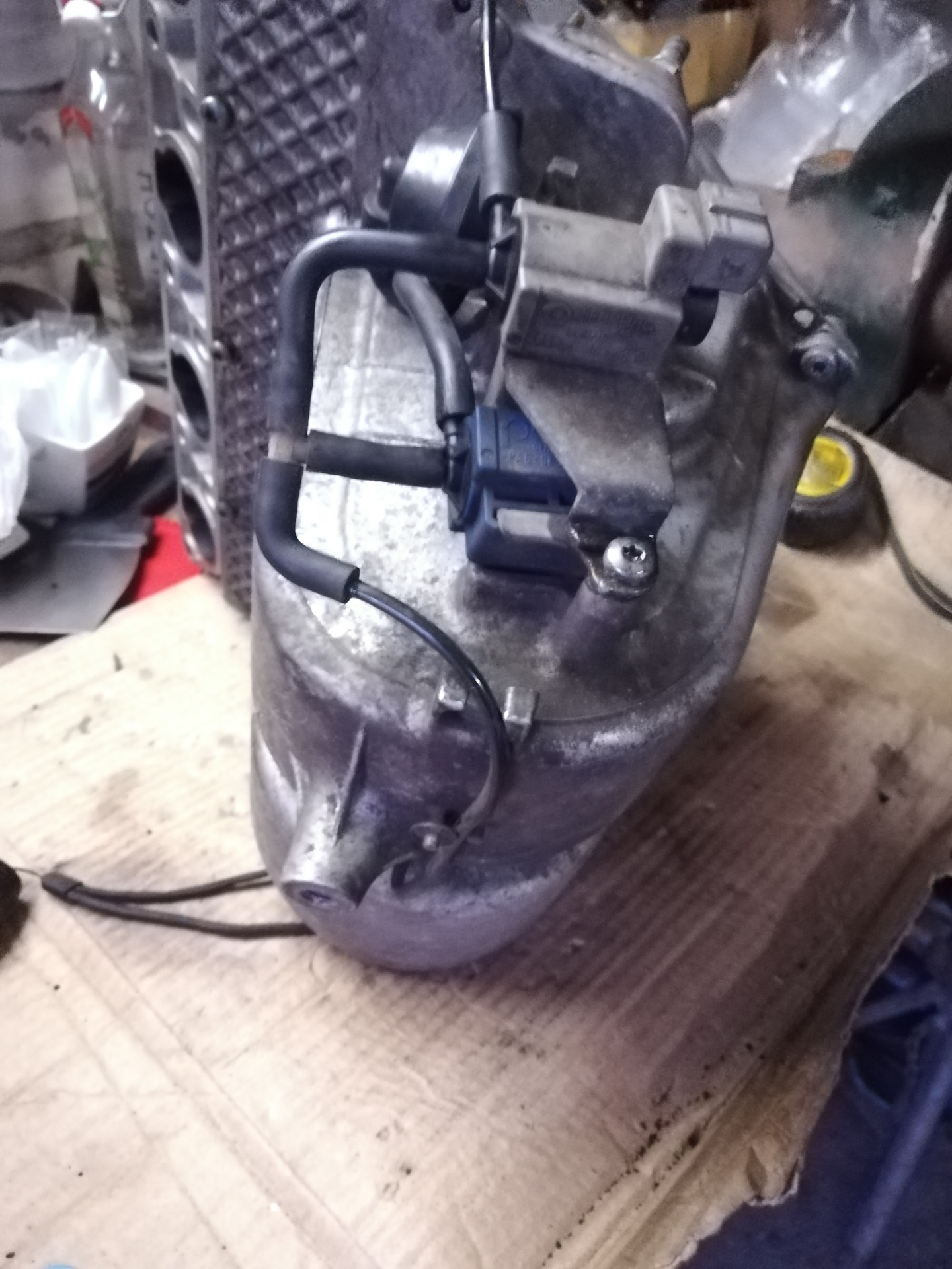 Часть 3: Разборка и чистка впускного коллектора X20XEV и алюминиевой ...