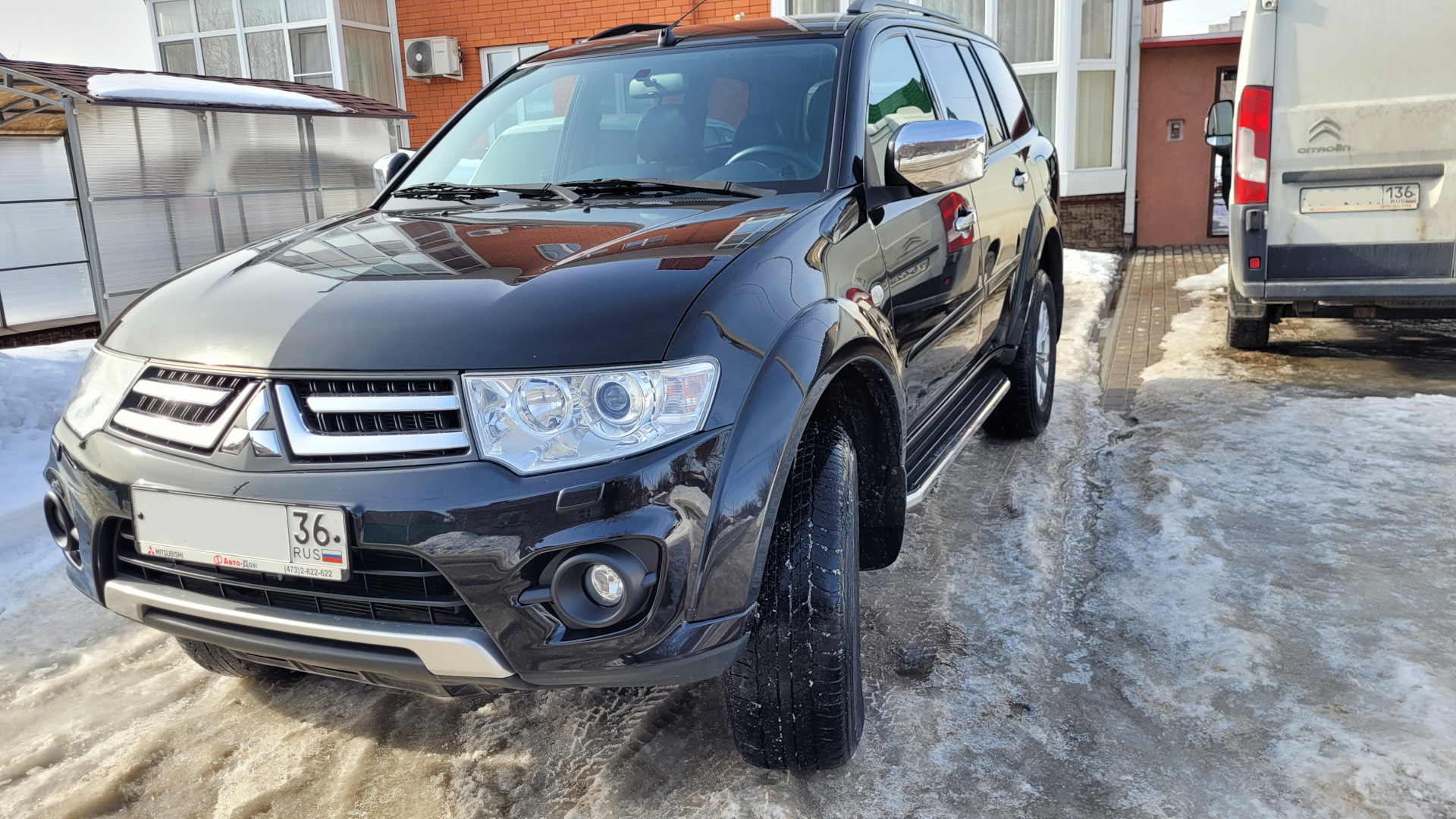 Mitsubishi Pajero Sport (2G) 2.5 дизельный 2014 | Dark Side🌑 на DRIVE2