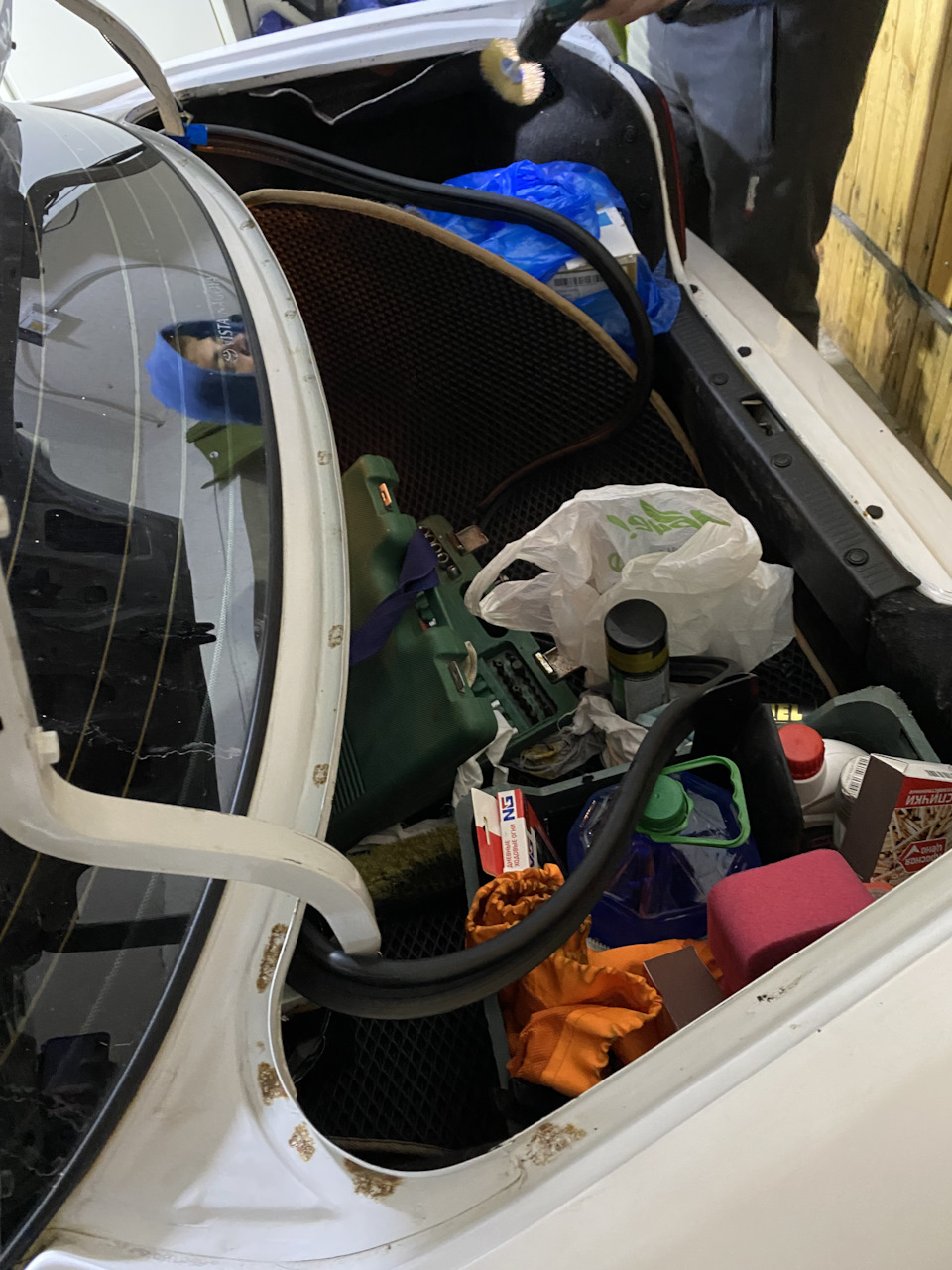 Удаление рыжиков — Toyota Vista (40), 1,8 л, 1997 года | своими руками ...