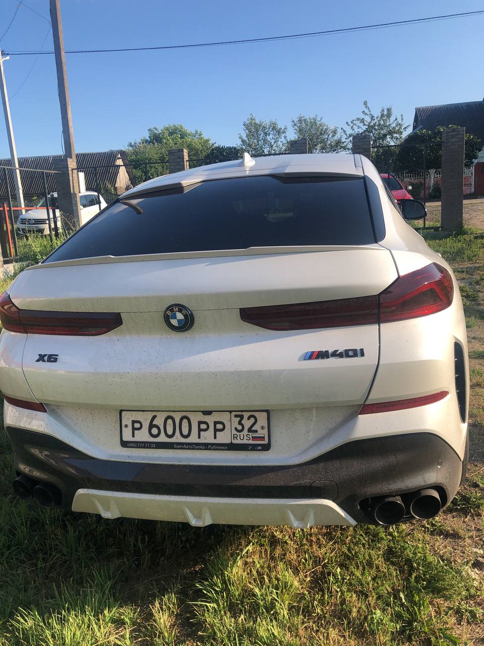 Замена шильдиков на черные или Тюнинг на +10 лс — BMW X6 (G06), 3 л, 2020  года | аксессуары | DRIVE2