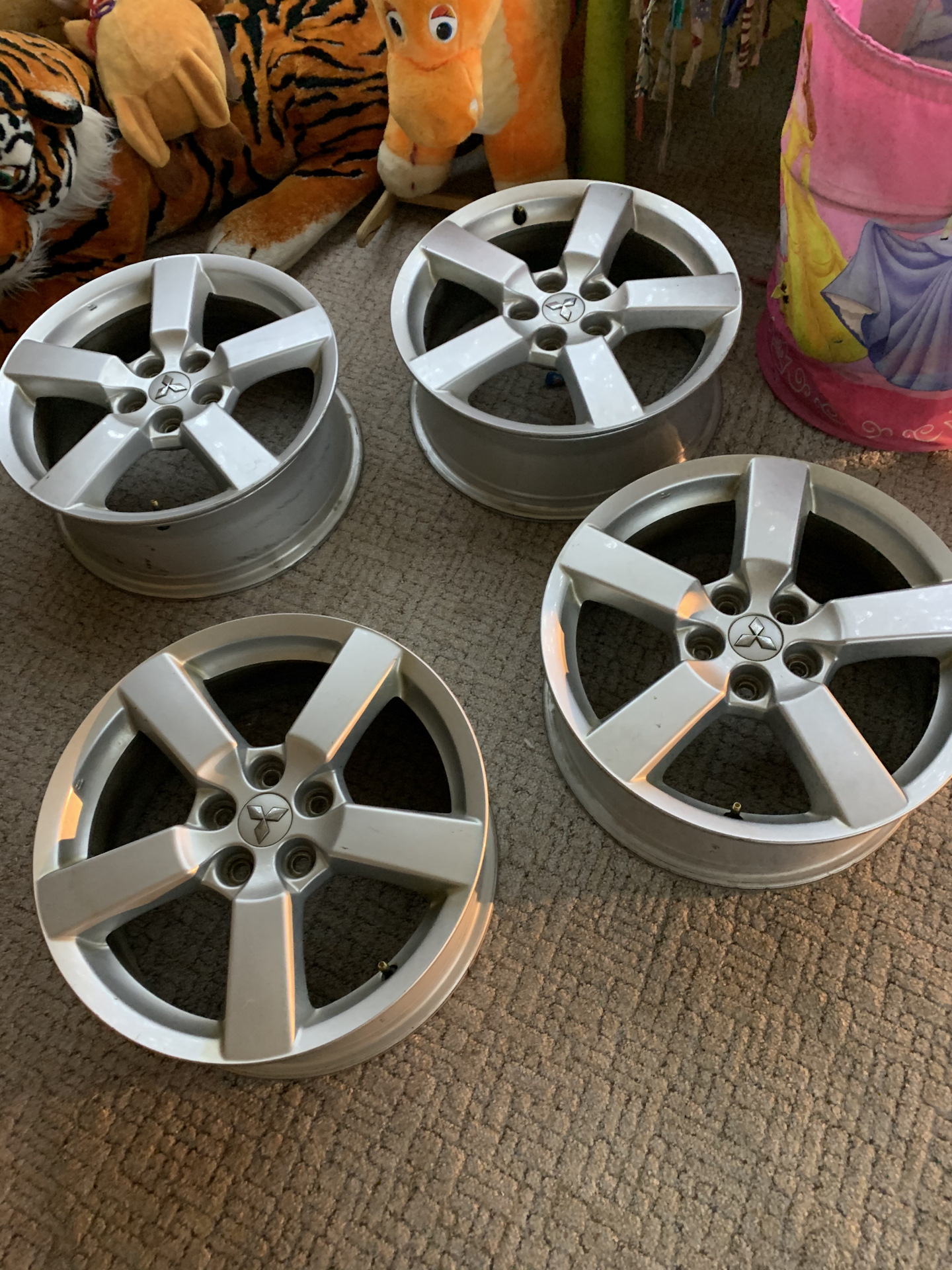 Диски от Outlander на Civic — Honda Civic 4D (8G), 1,8 л, 2008 года ...