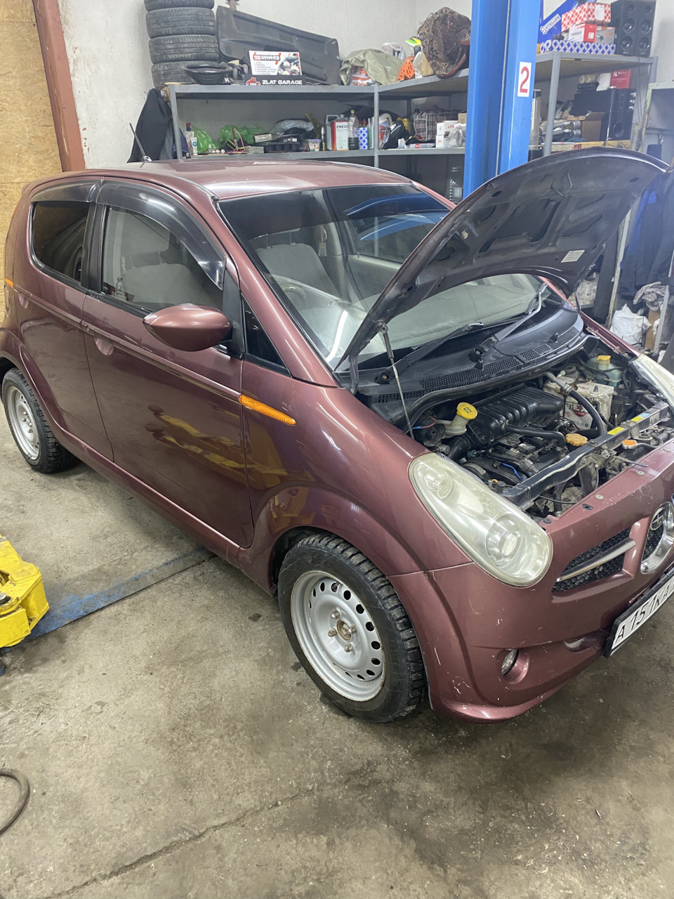 Хим чистка Субару R2 — Subaru R2, 0,7 л, 2004 года | мойка | DRIVE2