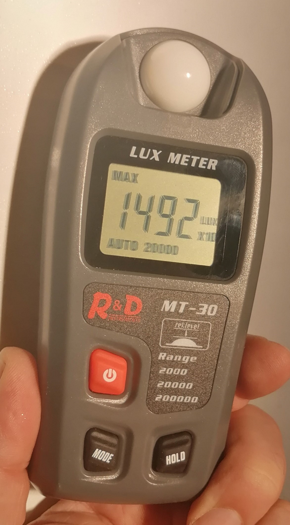 Неолюкс набрал 14920 люксов. — Nissan X-Trail II (t31)