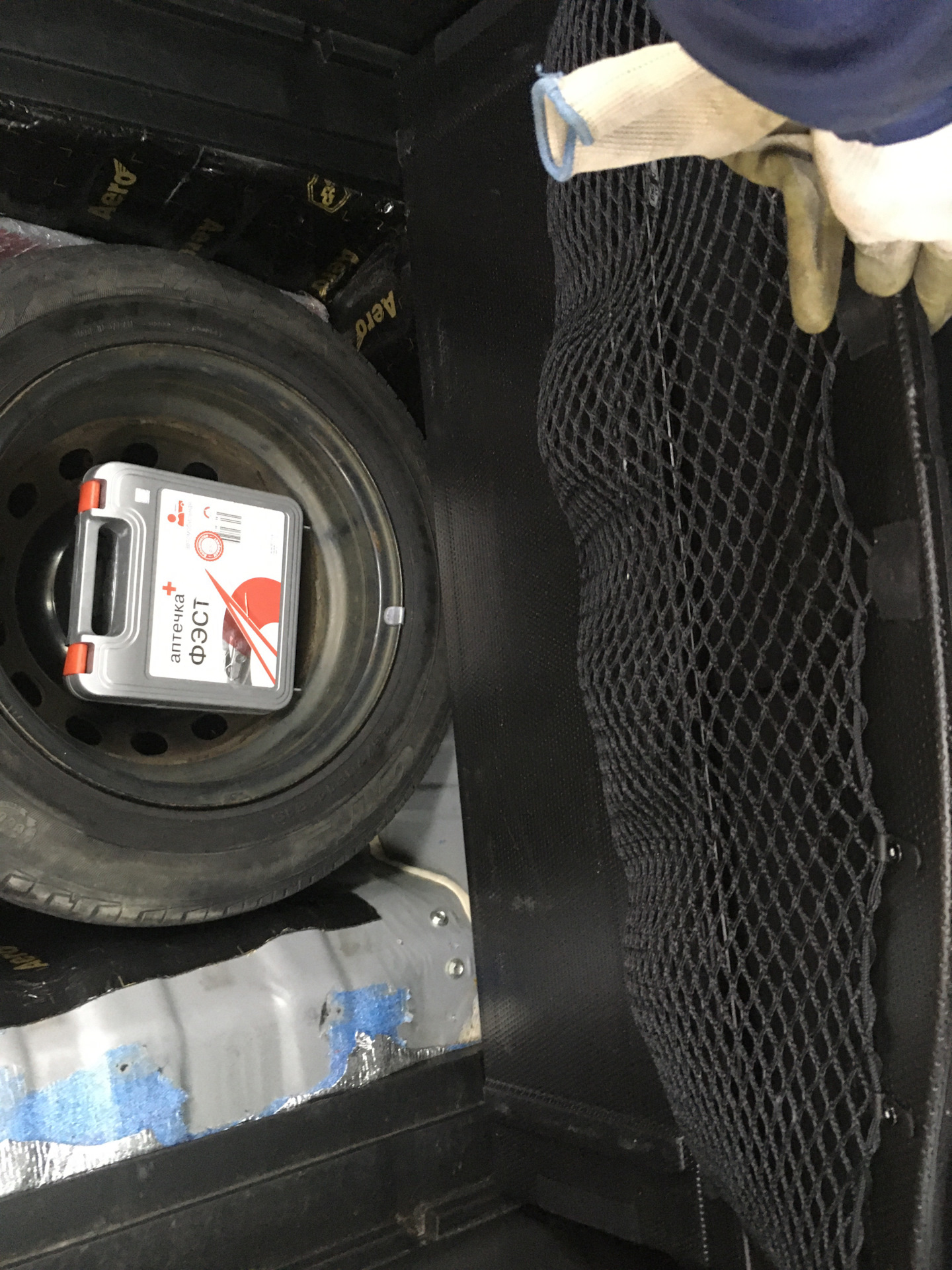 Part 5. Крышка погреба багажника — Honda Fit (2G), 1,3 л, 2009 года ...
