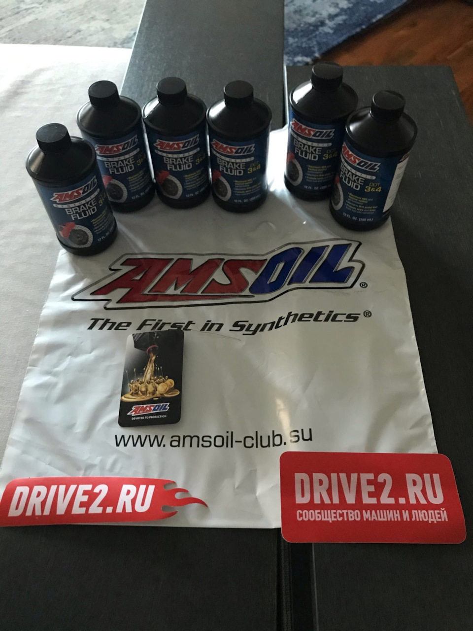 Тормозная жидкость AMSoil🇺🇸 — Mitsubishi Lancer Evolution X, 2 л, 2010 ...