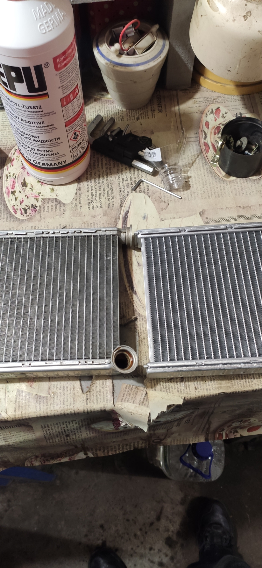 Забитый радиатор печки — Volkswagen Jetta VI, 1,8 л, 2015 года ...