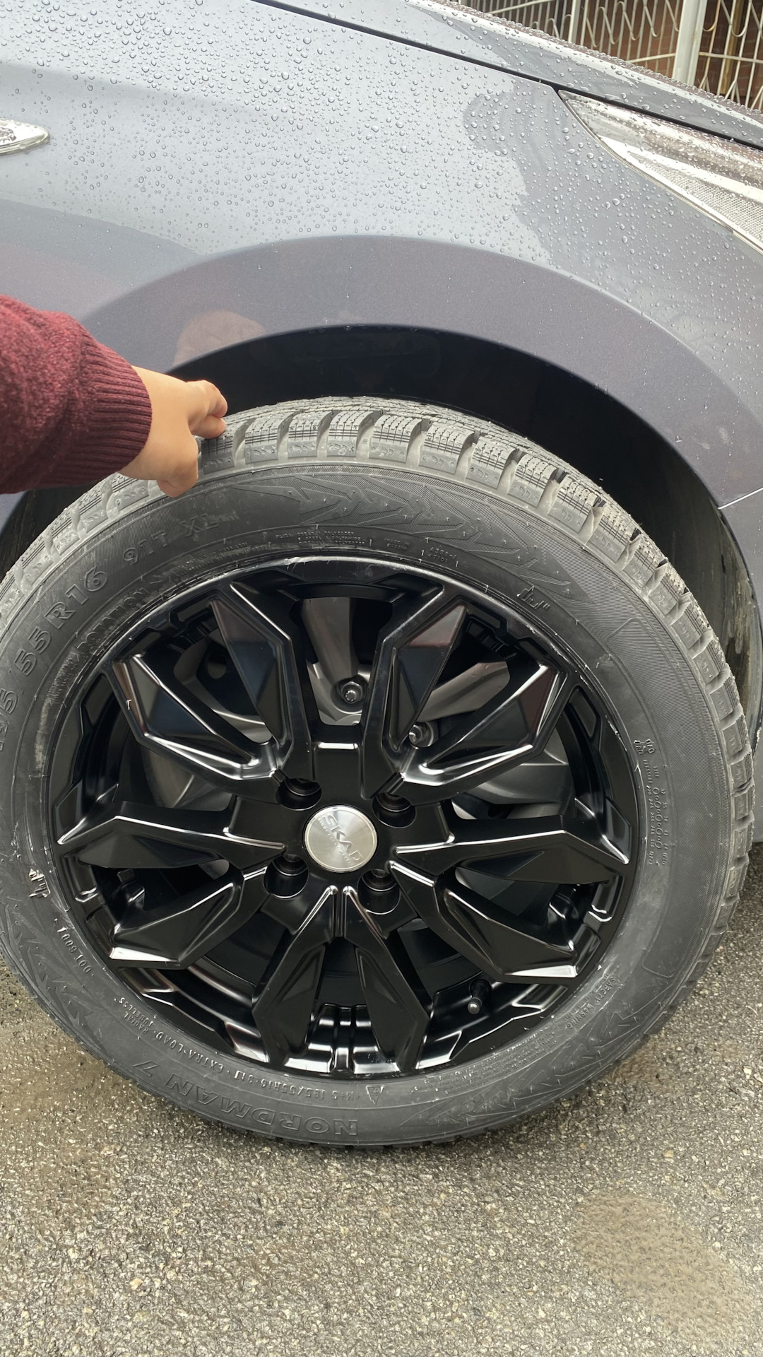 К зиме готов, шины, диски… — Hyundai Solaris (2G), 1,6 л, 2019 года ...