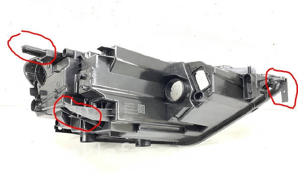 Ремкомплект креплений фар Jetta mk7 — Volkswagen Jetta VII, 1,4 л, 2019 ...