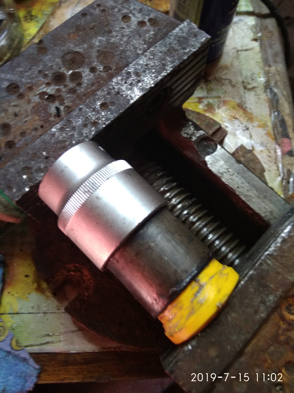 Сайлентблоки задних амортизаторов — KIA Sportage (3G), 2 л, 2011 года ...