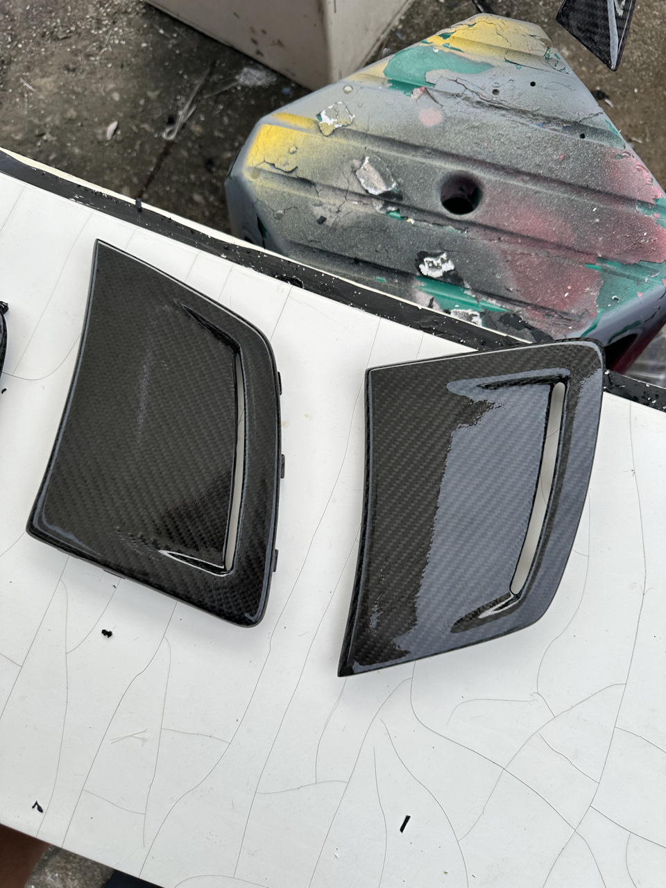 Карбоновые Детали готовы — Mercedes-Benz SLK (R172), 1,8 л, 2012 года ...