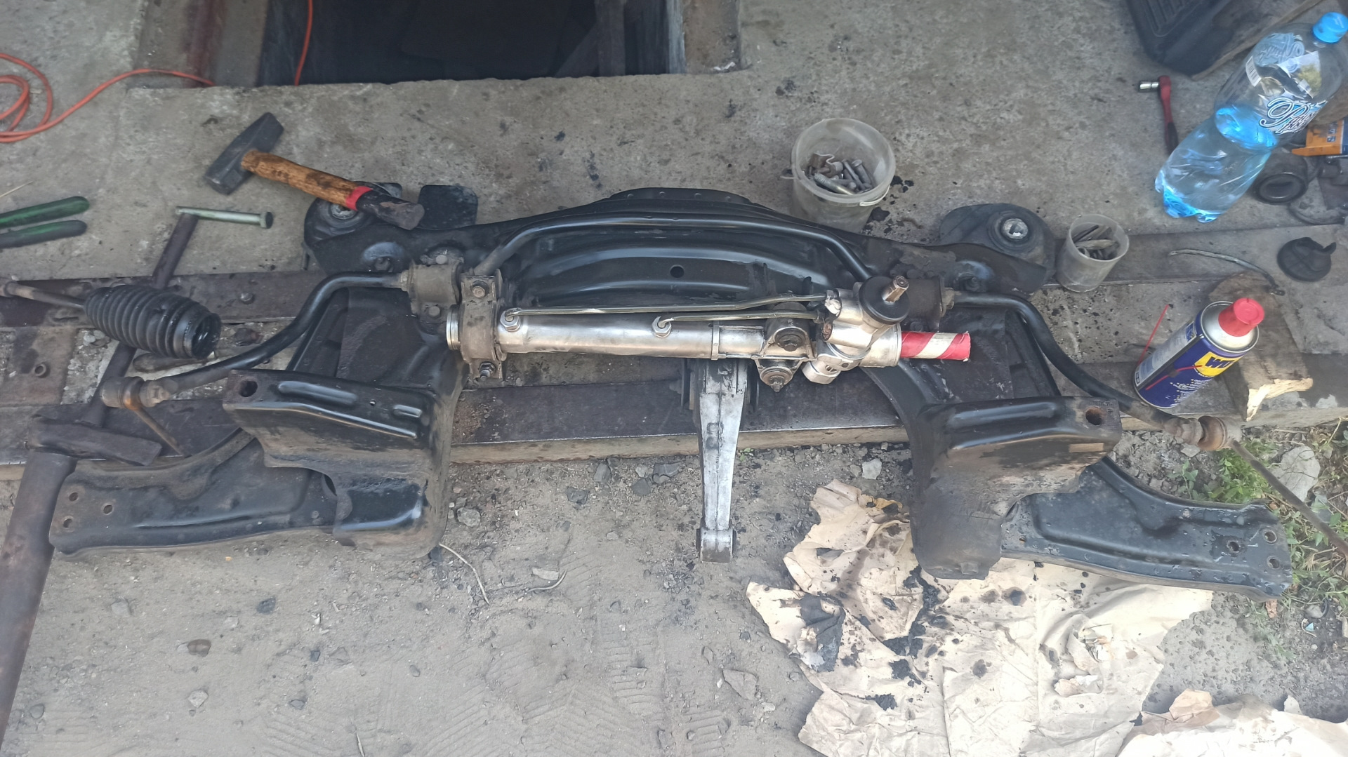 Замена рулевой рейки и крестовины промежуточного вала — Chevrolet ...