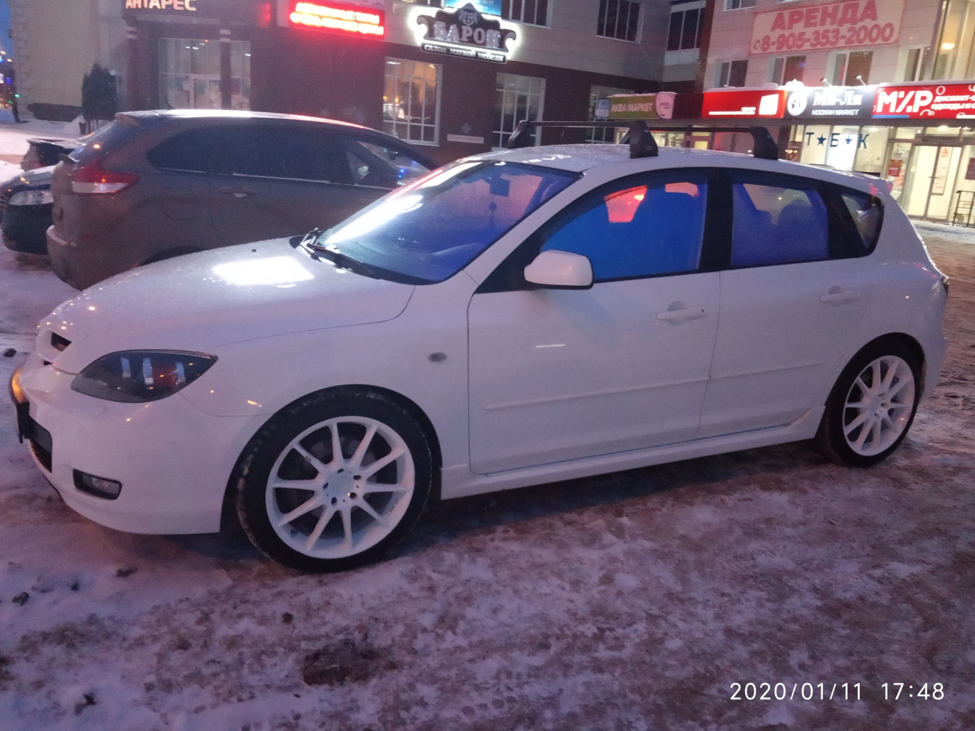 Зимние колеса — Mazda 3 (1G) BK, 2 л, 2008 года | колёсные диски | DRIVE2