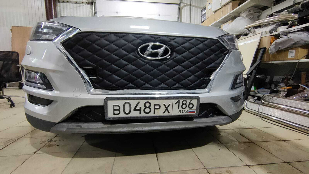 Утеплитель радиатора Tucson(Туксон) 1 поколение — Hyundai Tucson (JM ...