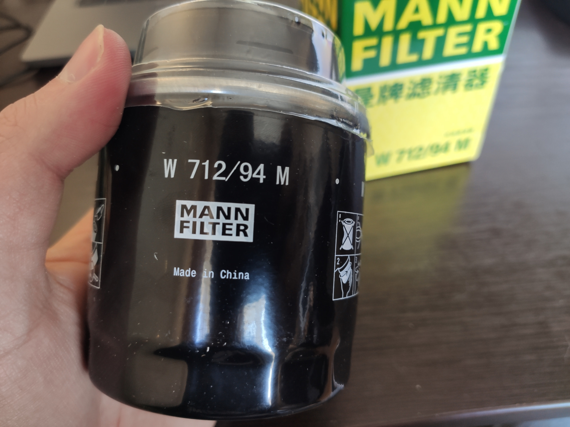 Китайский масляный фильтр MANN-FILTER W 712/94 M — DRIVE2