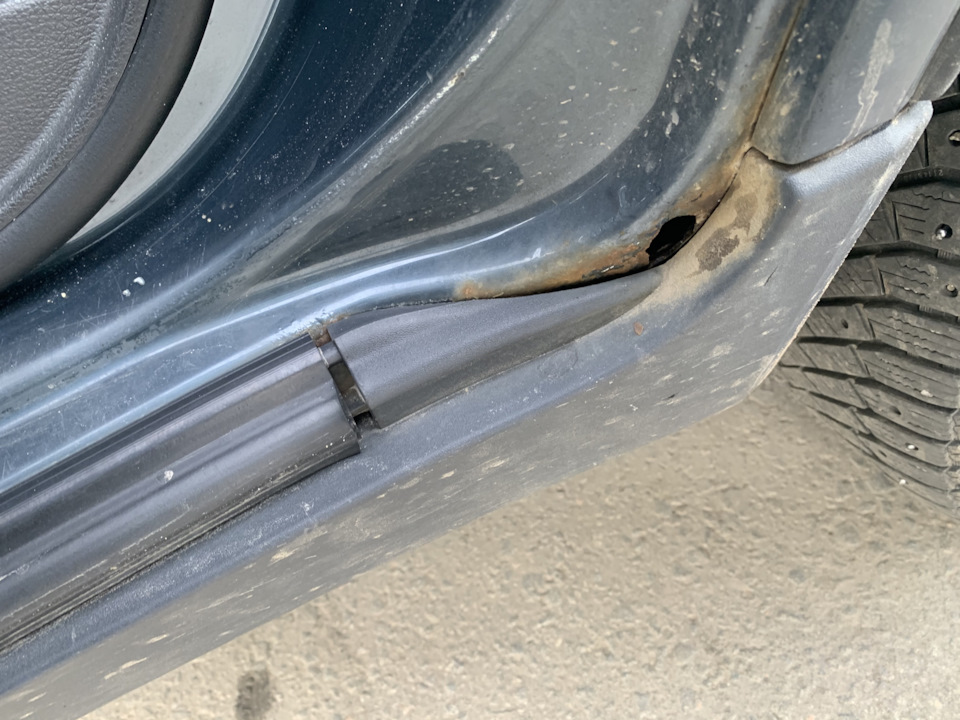 XC-90 замена гнилых порогов — Volvo XC90 (1G), 2,5 л, 2007 года ...