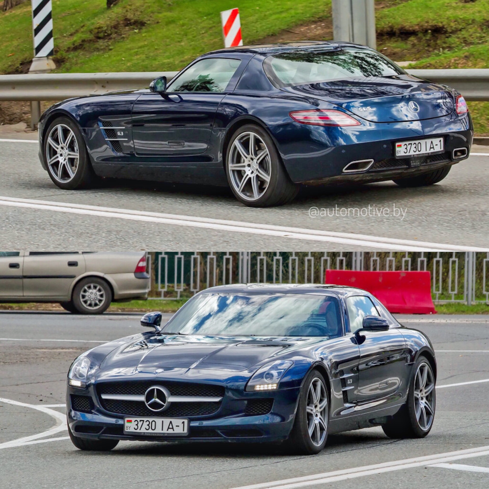 Редкие автомобили Беларуси — Mercedes SLS AMG — DRIVE2