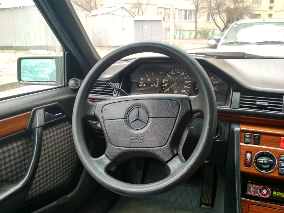 Новый руль - Mercedes-Benz E-class (W124), 3 л, 1991 года запчасти DRIVE2