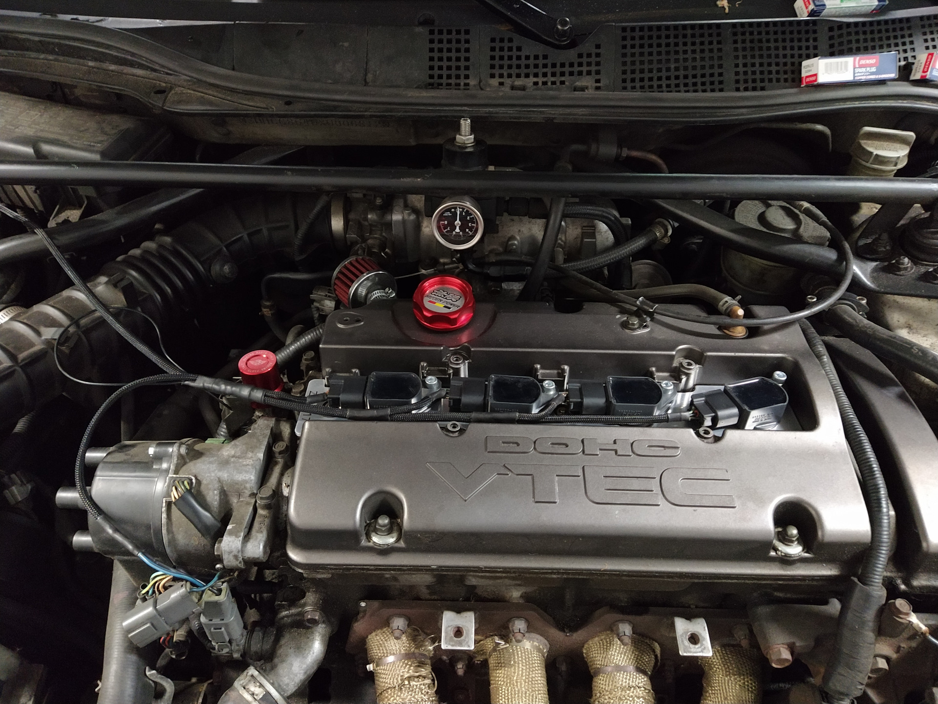 замена ВВ проводов на индивидуальные катушки зажигания — Honda Accord ...