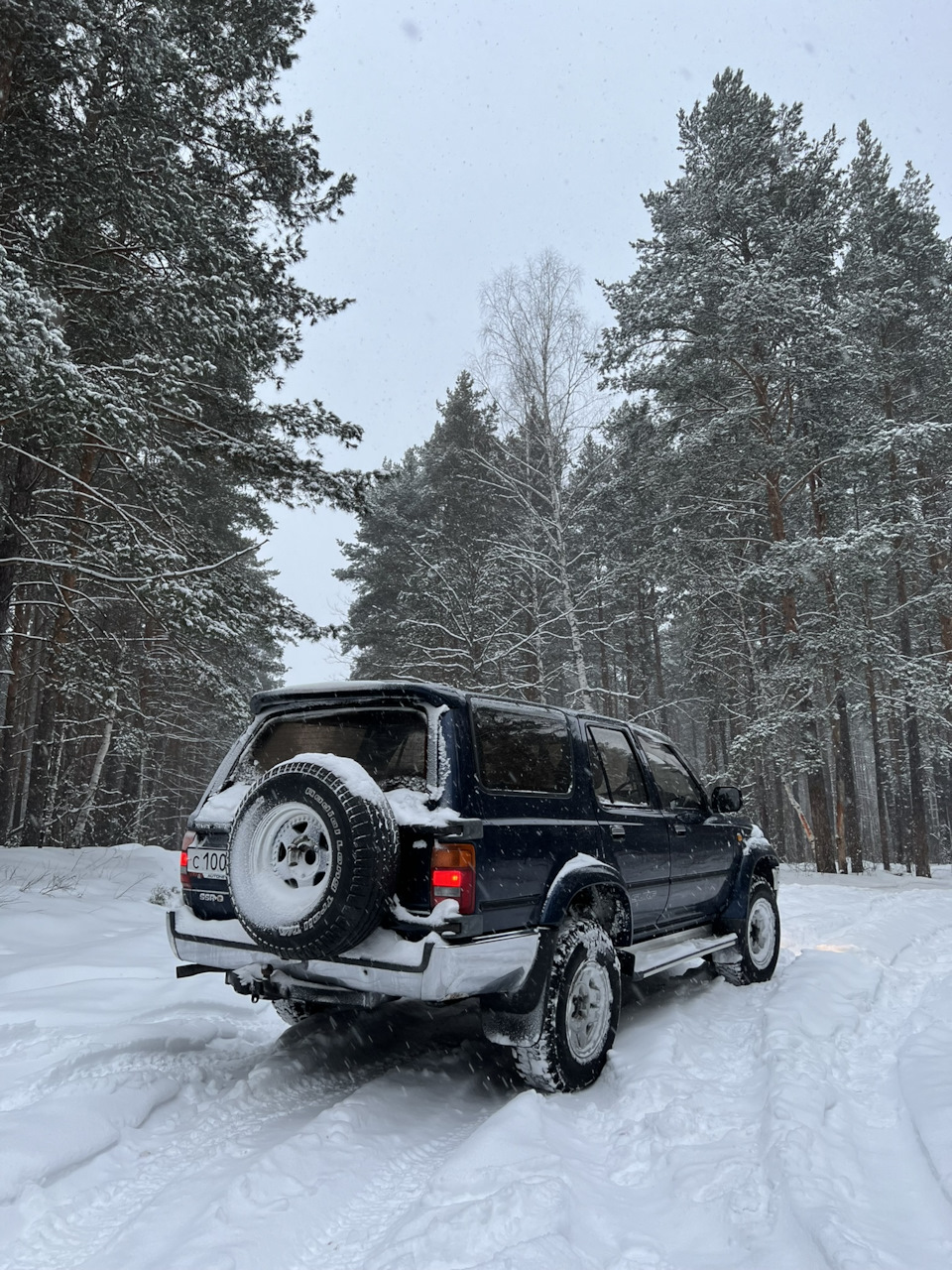 Winter wheeling Toyota Hilux Surf 130 4runner. Кто не любит кататься на  джипах?! — Toyota Hilux Surf (2G), 2,4 л, 1992 года | покатушки | DRIVE2