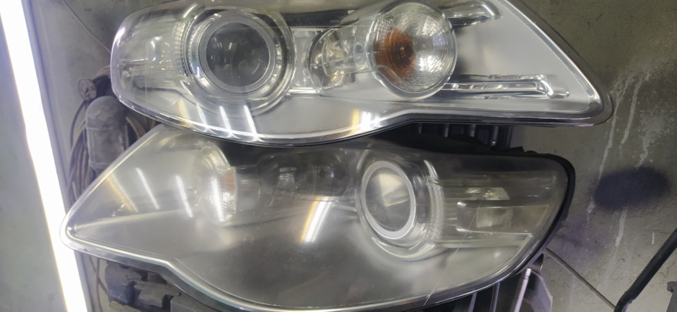 Полировка фар туарег 1 рестайлинг — Volkswagen Touareg (1G), 3,6 л ...