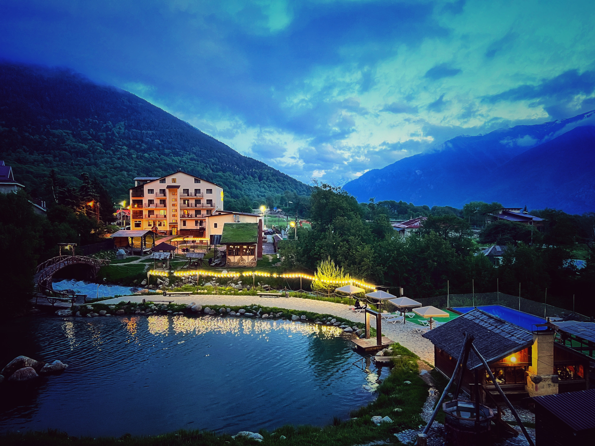 Вечерняя Теберда… — Сообщество «Фотография» на DRIVE2