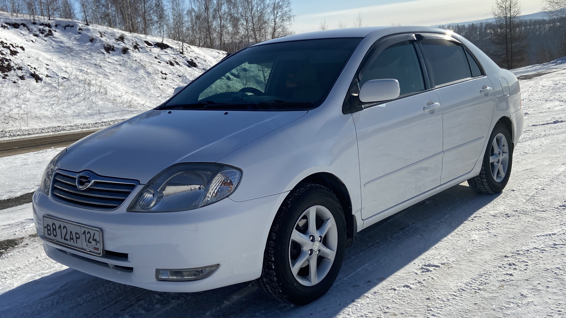 Toyota Corolla (120) 1.5 бензиновый 2003 | Снежок на DRIVE2