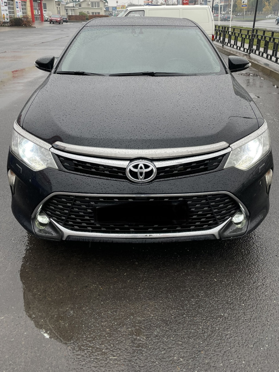 LED лампы D4S в ближний адаптивный свет Камри 55! Установка! — Toyota Camry  (XV50), 3,5 л, 2016 года | электроника | DRIVE2